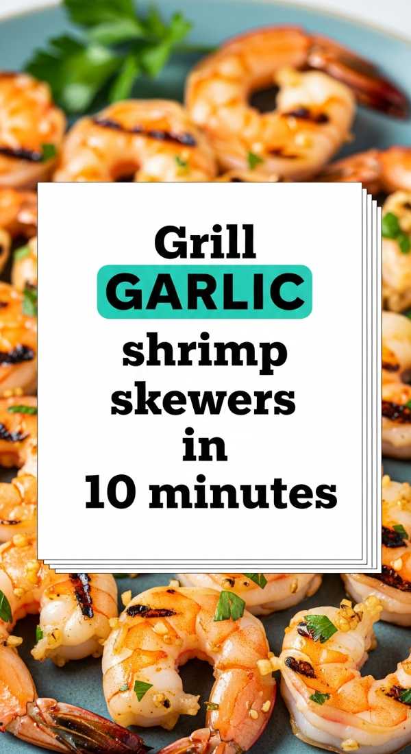 Grill Garlic Shrimp Skewers In 10 Minutes 69fd8aa640b0b