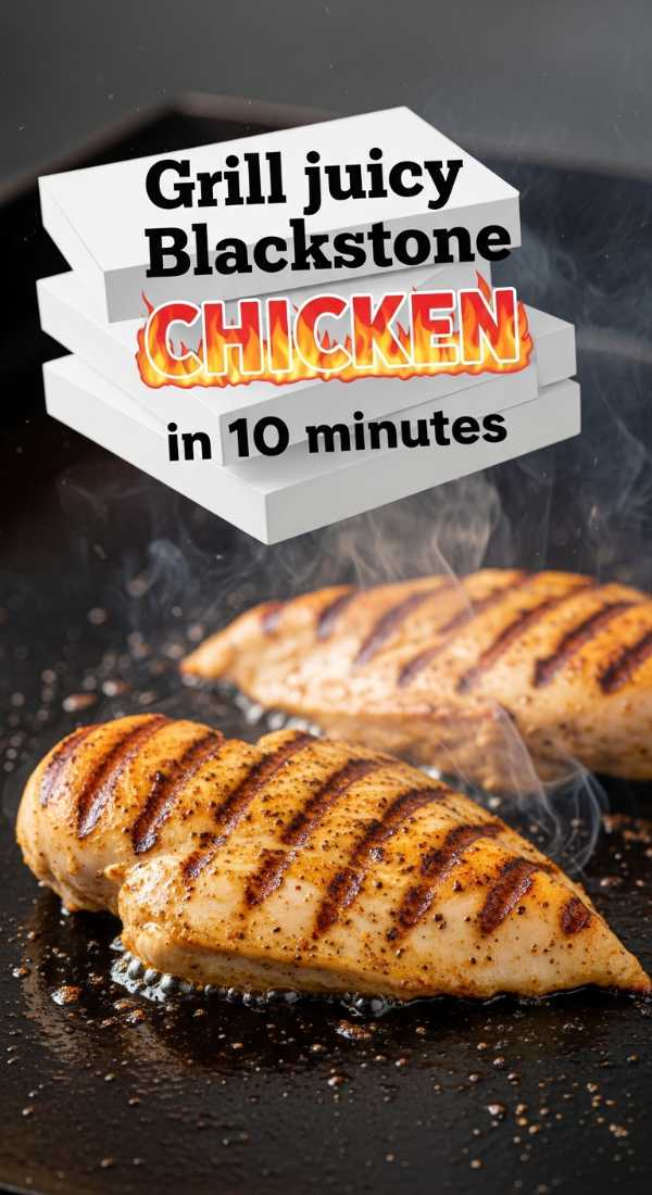 Grill Juicy Blackstone Chicken In 10 Minutes 6a06e6ef45746