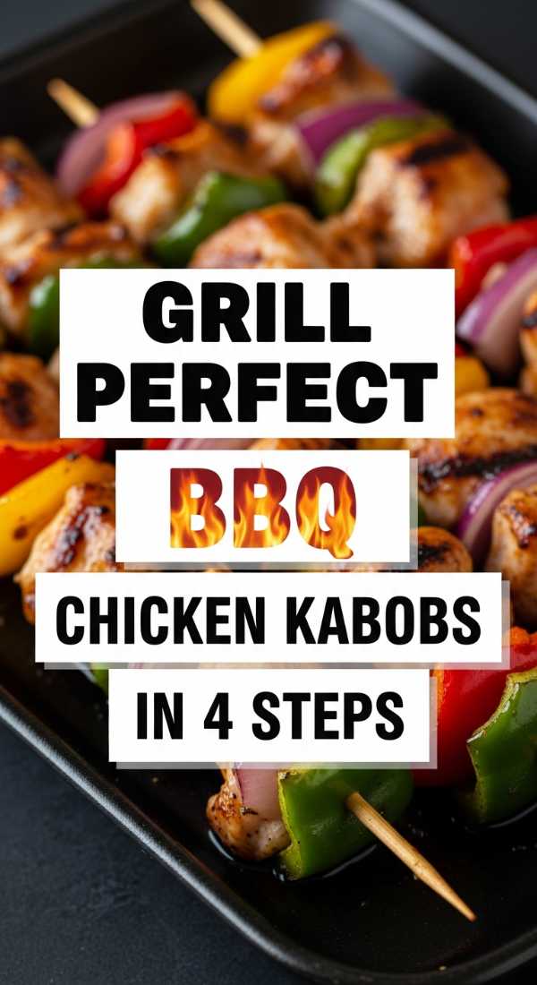 From Garden to Table: Refreshing Your Kitchen for the Sunny Season Grill Perfect Bbq Chicken Kabobs In 4 Steps 6a10d07aae22a