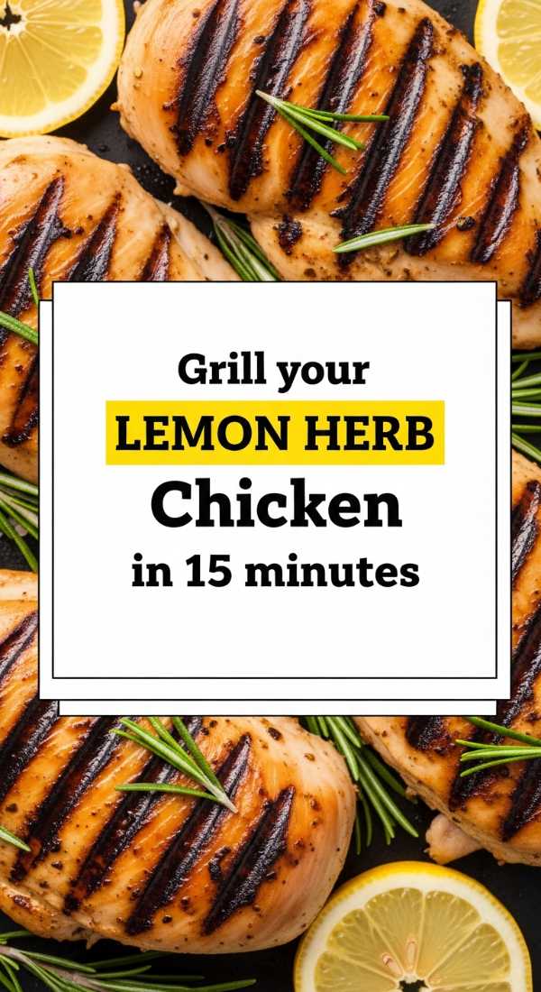 Grill Your Lemon Herb Chicken In 15 Minutes 69fd8aa28bc84