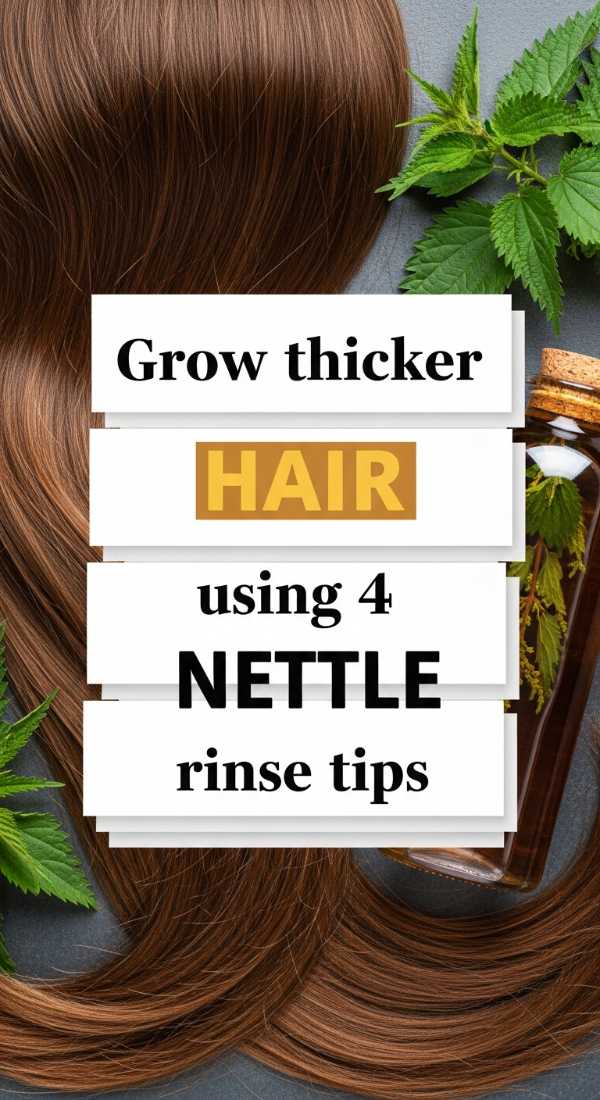 Grow Thicker Hair Using 4 Nettle Rinse Tips 69f47a0fc2e01