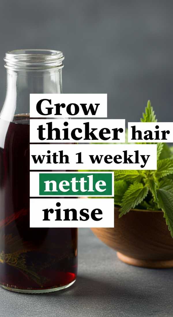 Grow Thicker Hair With 1 Weekly Nettle Rinse 69f47a114f8a9