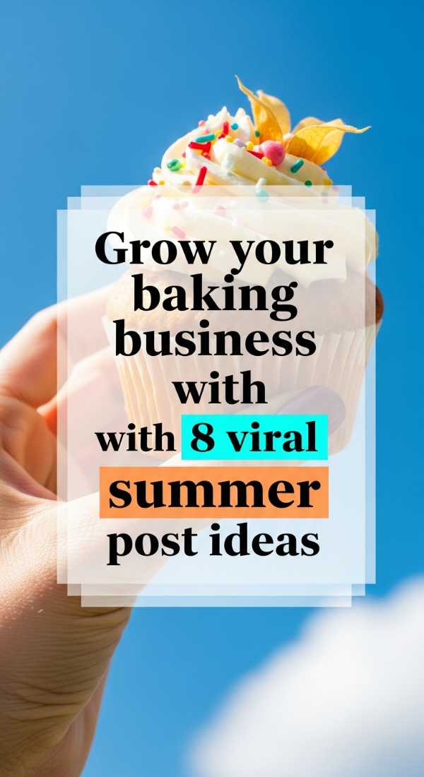 Grow Your Baking Business With 8 Viral Summer Post Ideas 69f59f808f92f