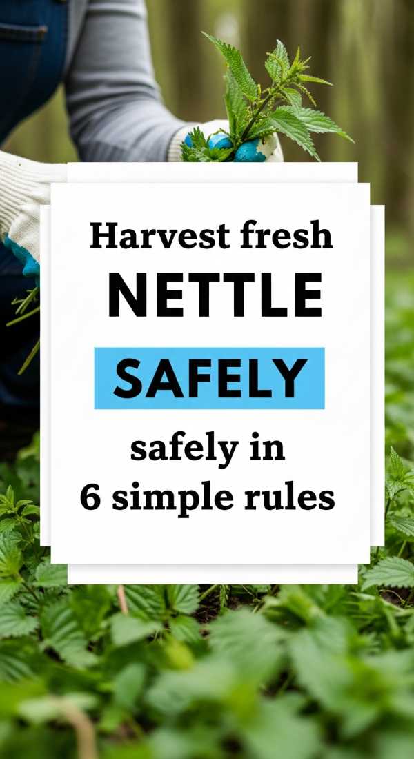 Harvest Fresh Nettle Safely In 6 Simple Rules 69f47a0fe44e0