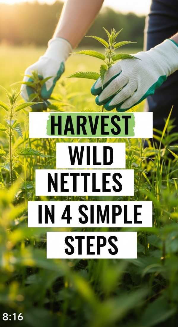 Harvest Wild Nettles In 4 Simple Steps 69fd88a4483c2