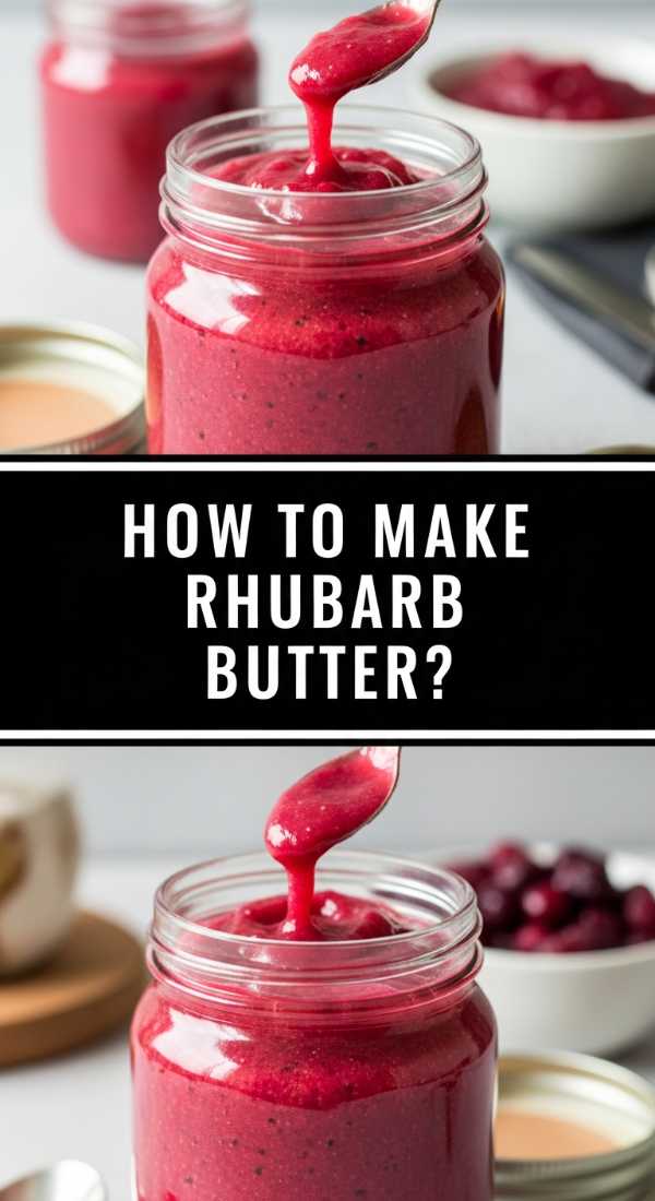 Homemade Rhubarb Butter Recipe 6a001e726e564