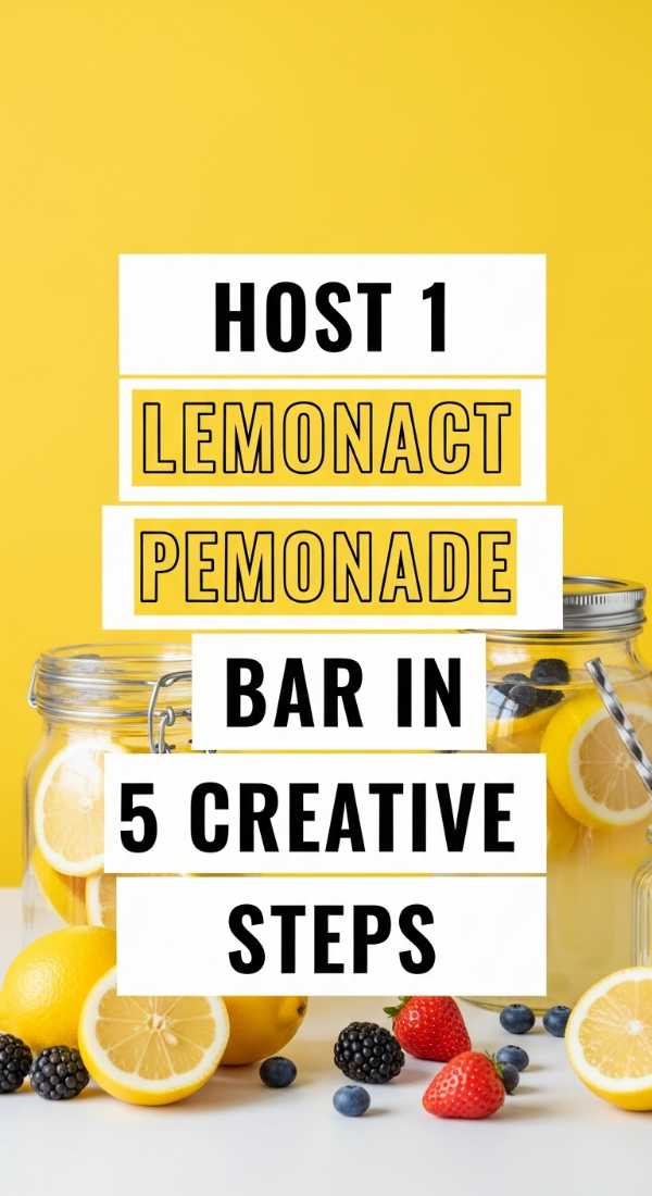 Beat the Heat: 25 Refreshing Recipes for Your Best Summer Ever Host 1 Perfect Lemonade Bar In 5 Creative Steps 6a06fea0eac12