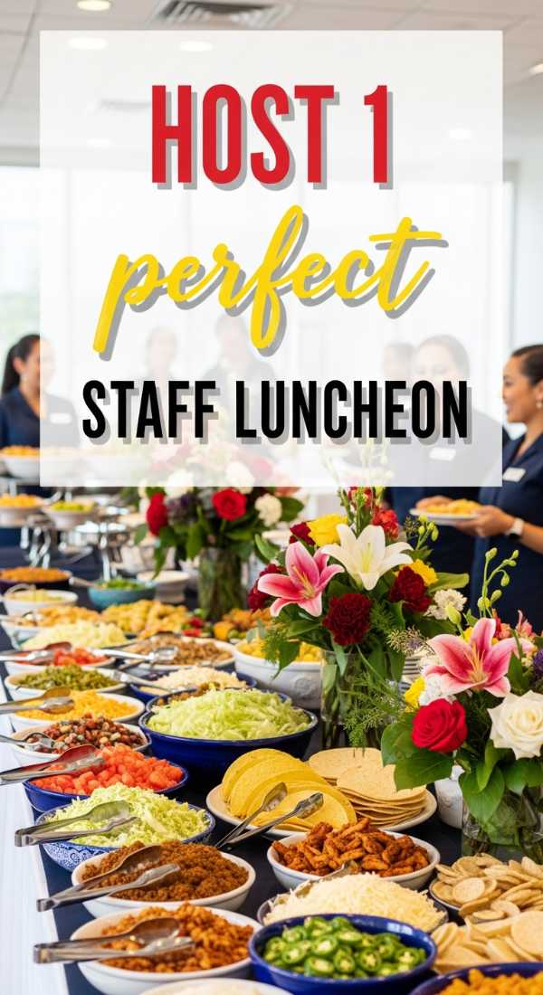 Host 1 Perfect Staff Appreciation Luncheon In 4 Steps 6a0dc14035608
