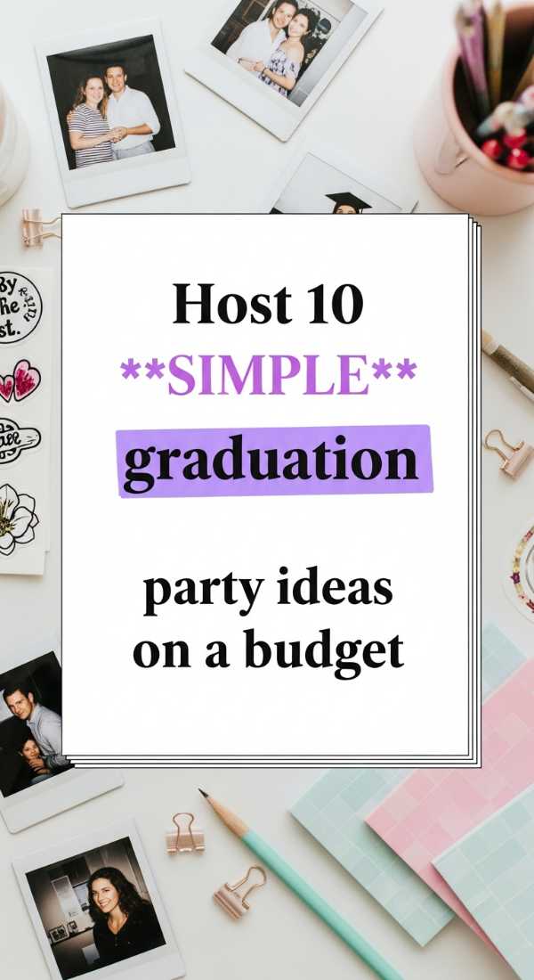 Host the Best Bash Ever: The Complete Summer Party Playbook Host 10 Simple Graduation Party Ideas On A Budget 6a0de75f17e7e
