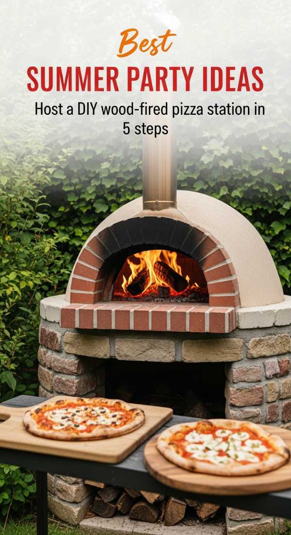 Under the Tuscan Sun: The Essential Italian Party Planning Guide Host A Diy Wood Fired Pizza Station In 5 Steps 6a0d9ed47c88f