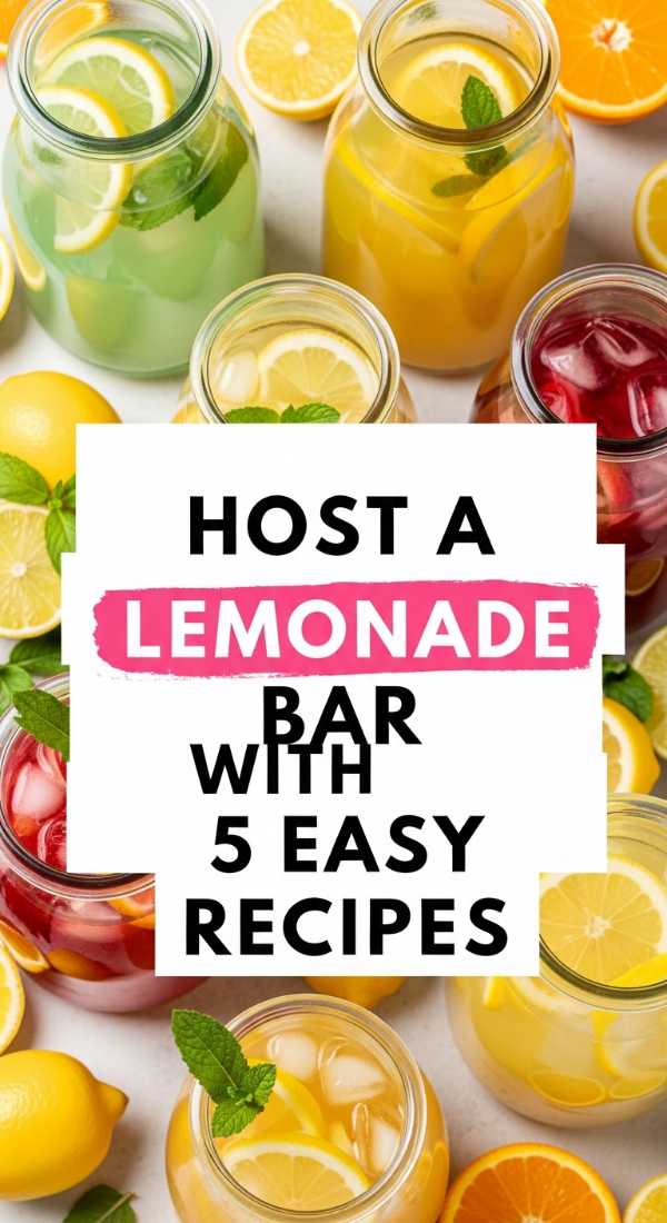 Host A Lemonade Bar With 5 Easy Recipes 6a06c53679bc4