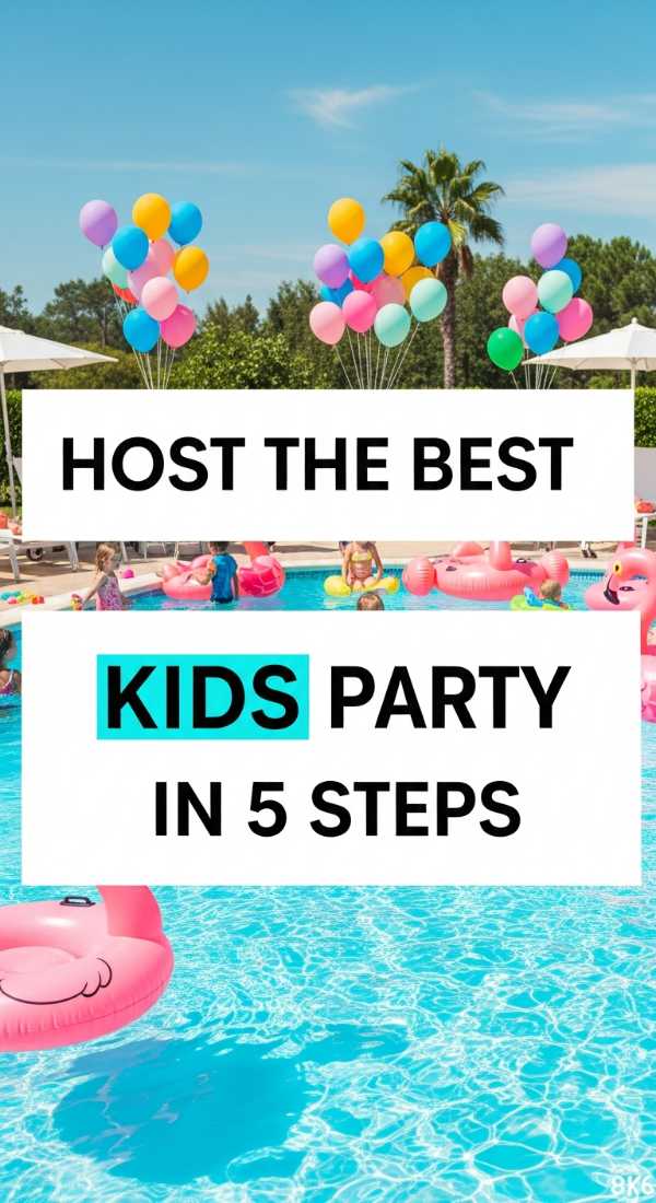 Dive Into Fun: How to Throw the Best Pool Party Ever Host The Best Kids Party In 5 Steps 6a0de76ec0137