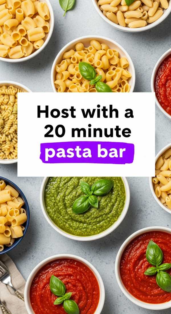 Host With A 20 Minute Pasta Bar 6a0170b5016f9