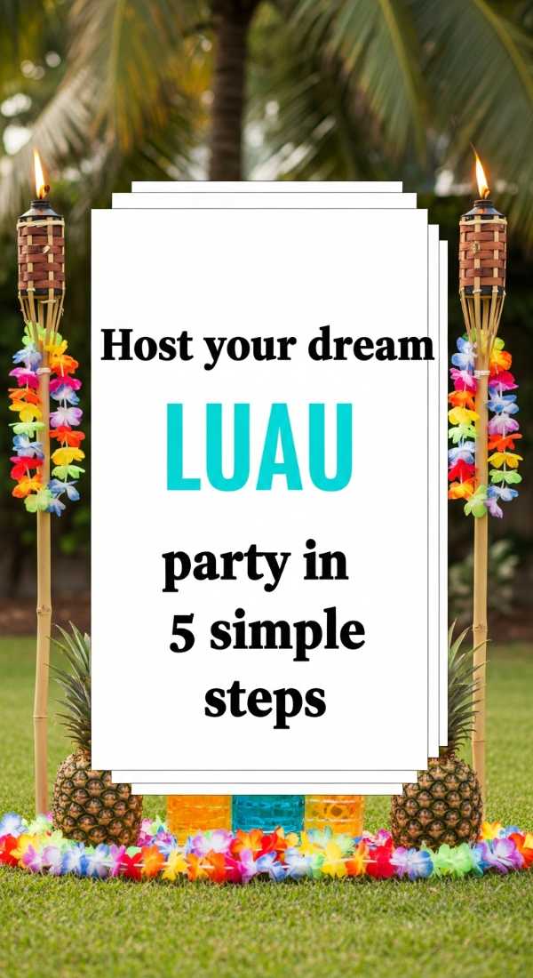 Host the Best Bash Ever: The Complete Summer Party Playbook Host Your Dream Luau Party In 5 Simple Steps 6a0de75cbd29b