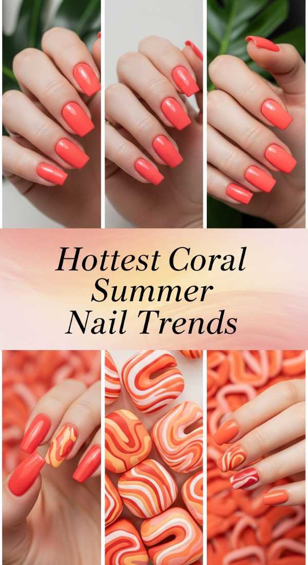 Next-Gen Nails: The Ultimate 2026 Trend Report for Every Manicure Lover Hottest Coral Summer Nail Trends 69ff6dac1209d