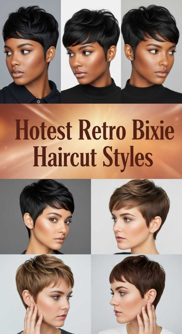 Hottest Retro Bixie Haircut Styles 6a142b6fa036c