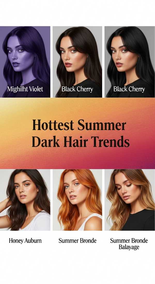 Hottest Summer Dark Hair Trends 6a142de53ec4a