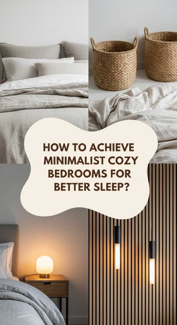 How To Achieve A Minimalist Cozy Bedroom For Better Sleep 6a08272d75378