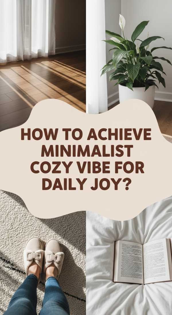 Clean Lines & Comfy Vibes: Your Roadmap to a Cozy Minimalist Home How To Achieve A Minimalist Cozy Vibe For Daily Joy 6a08257bcd2af