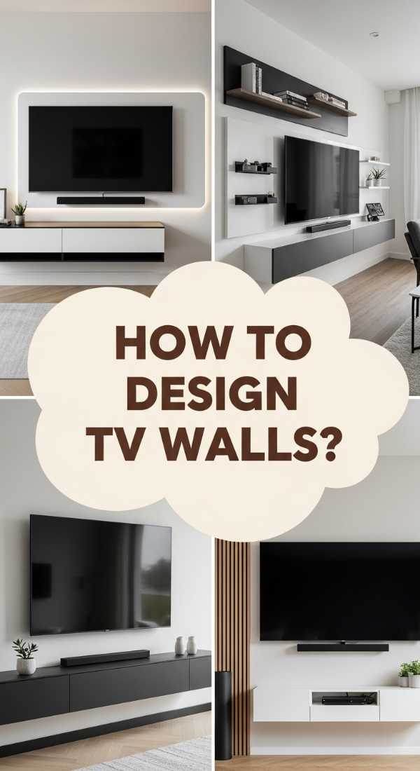 How To Achieve A Modern Tv Wall For Seamless Entertainment 69fdbdea239fd