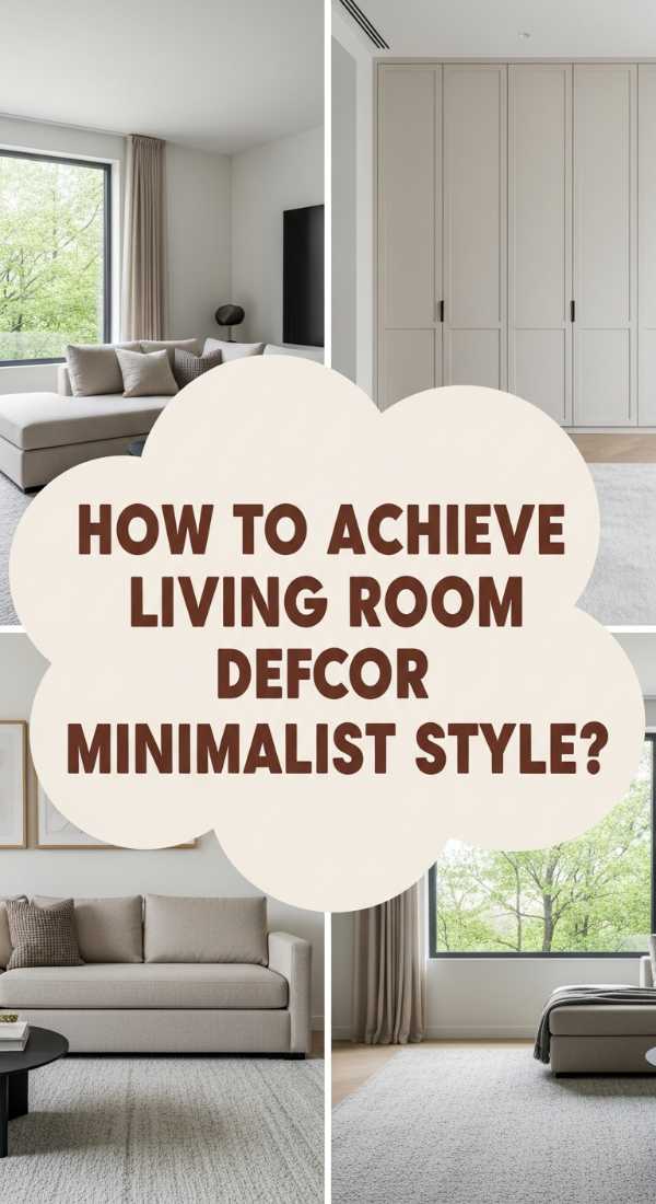 How To Achieve Living Room Decor Minimalist Style For A Stress Free Environment 6a081ce82ec68