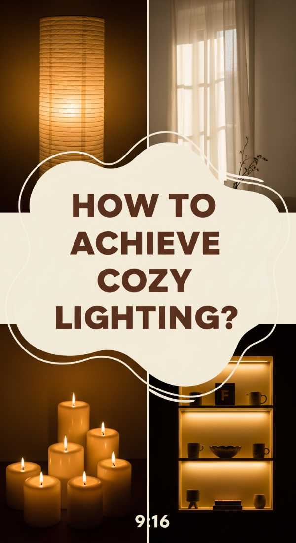 How To Achieve Minimalist Cozy Lighting For Evening Serenity 6a081ce50a57c
