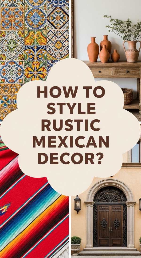 How To Achieve Rustic Mexican Charm For A Warm Inviting Entryway 6a12e44211fc8