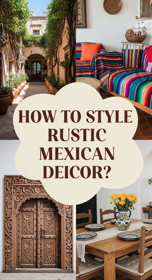How To Achieve Rustic Mexican Charm For A Warm Inviting Vibe 69fb1b1d52e25