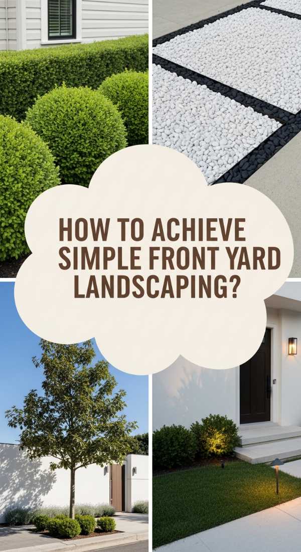 How To Achieve Simple Landscaping Front Yard For Effortless Elegance 6a0066af8e655