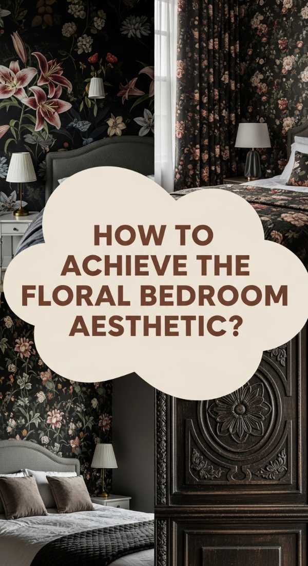 Bloom Where You Sleep: How to Master the Dreamy Floral Bedroom Aesthetic How To Achieve The Ultimate Floral Bedroom Aesthetic For A Moody Retreat 69fda815bdc54