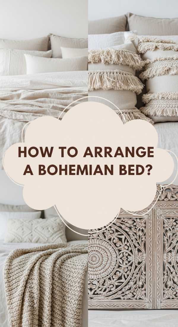 How To Arrange A Bohemian Bed For Deep Relaxation 6a08306762c85