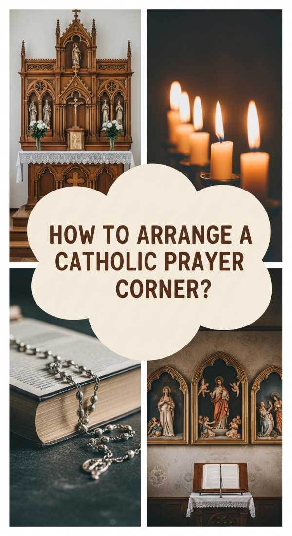 How To Arrange A Catholic Prayer Corner For Divine Serenity 6a00335de1983