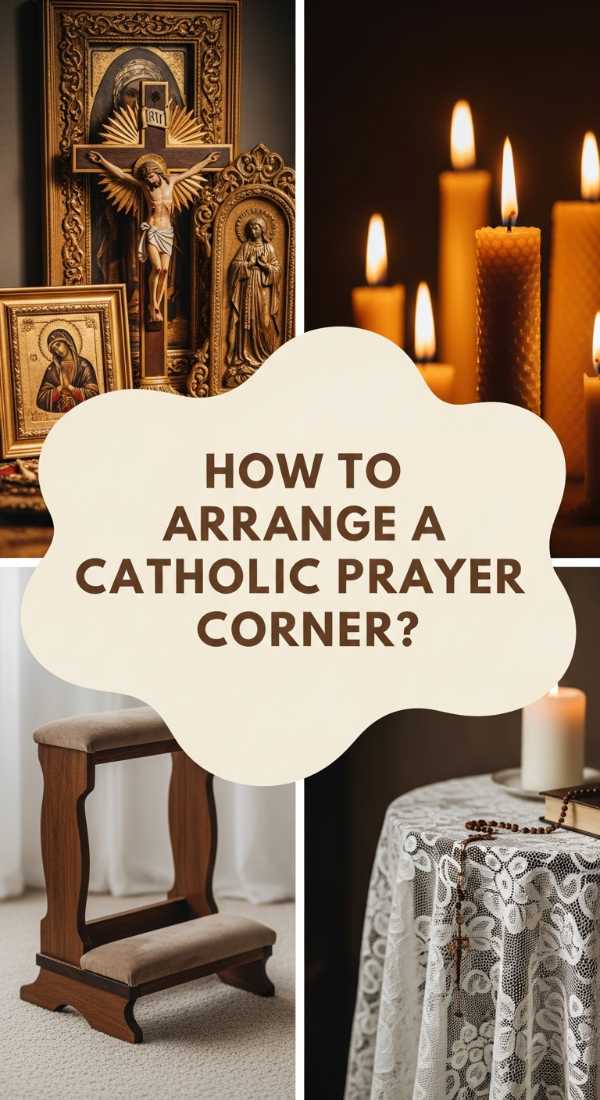 How To Arrange A Catholic Prayer Corner For The Ultimate Spiritual Peace 6a003231efaaa