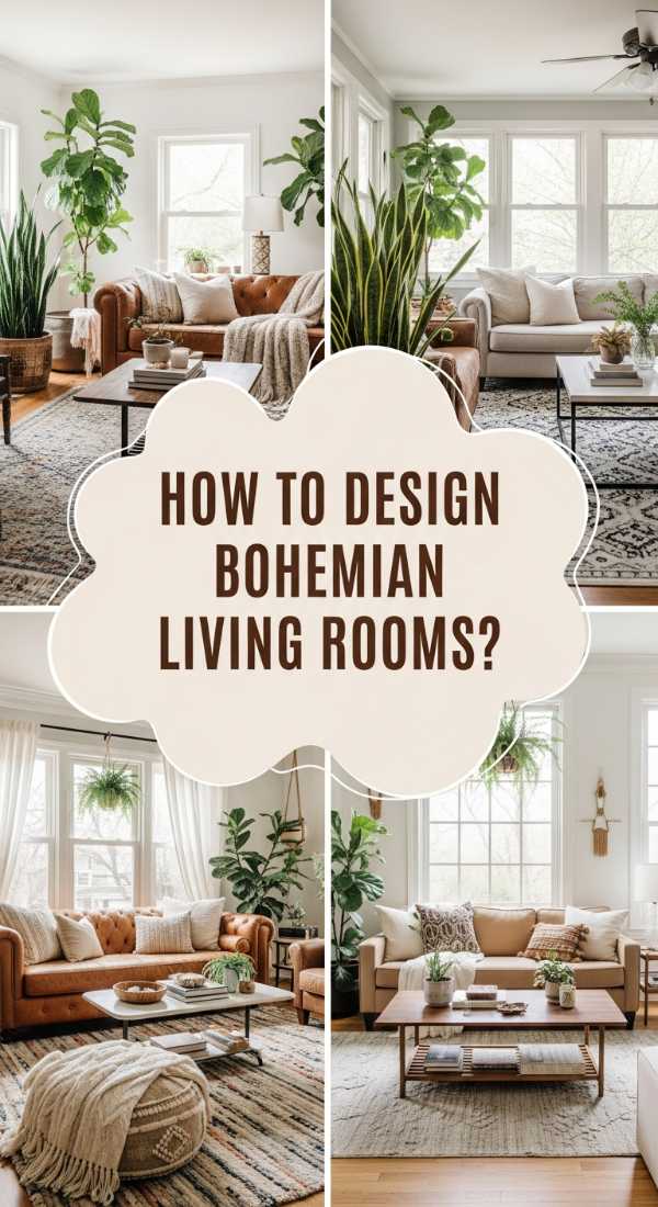 How To Arrange A Chic Bohemian Living Room For Inviting Vibes 6a082293689c6