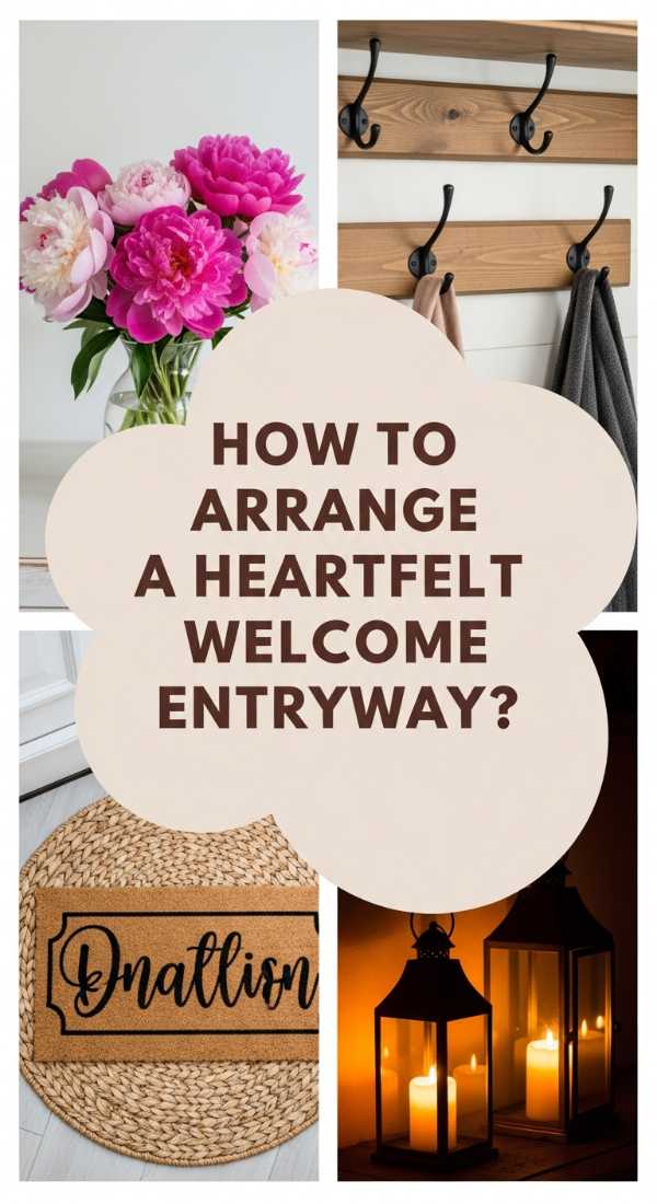 How To Arrange A Heartfelt Welcome Entryway For The Warmest Guest Experience 6a08337875041