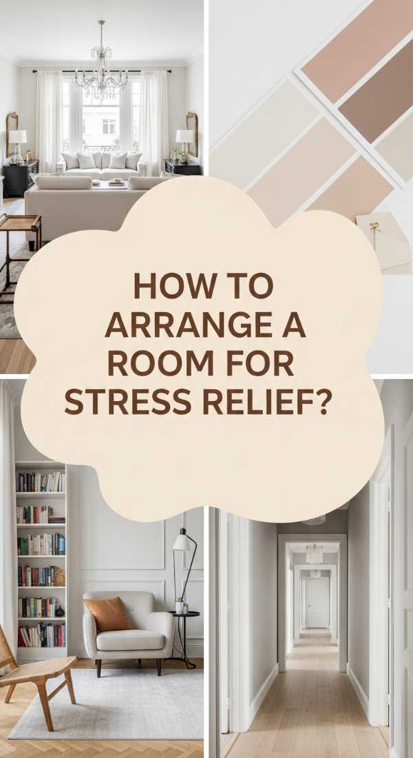 How To Arrange A Minimalist Room For Stress Relief 6a082716c3303