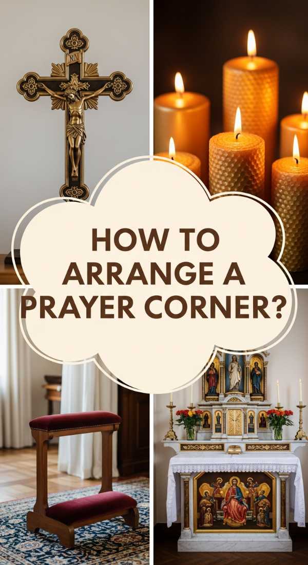 How To Arrange A Peaceful Catholic Prayer Corner For Daily Spiritual Reflection 6a082a4c16dd7