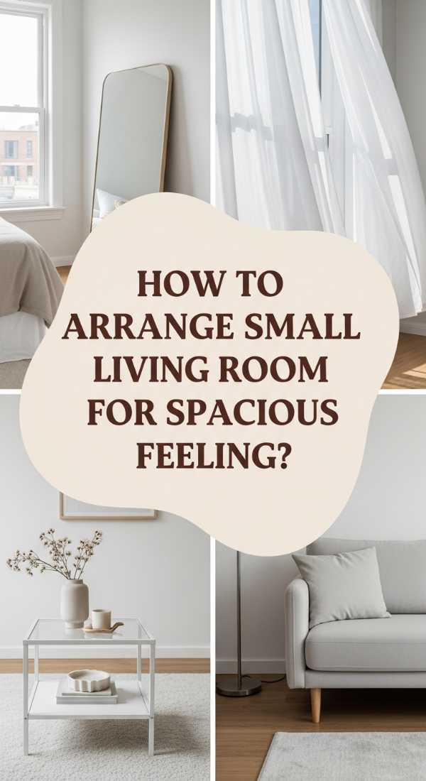 How To Arrange A Small Living Room For A Spacious Feeling 6a08257831e32