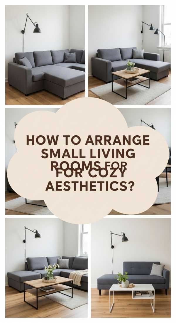 How To Arrange A Small Living Room For An Apartment Cozy Aesthetic 6a08272c93523