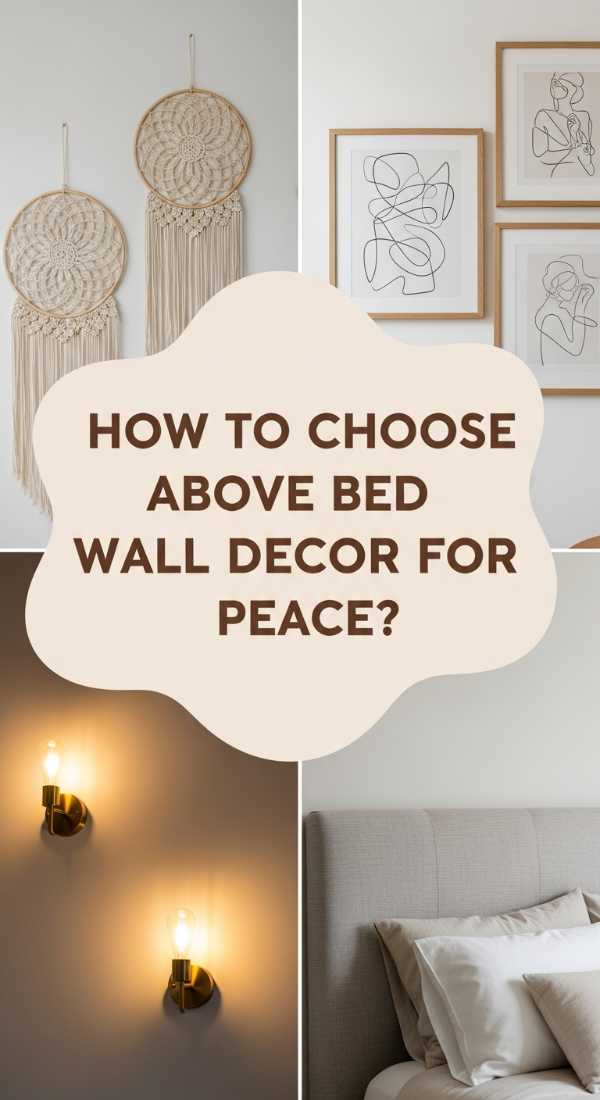 How To Arrange Above Bed Wall Decor For Ultimate Bedroom Serenity 69fdbde4b9b57