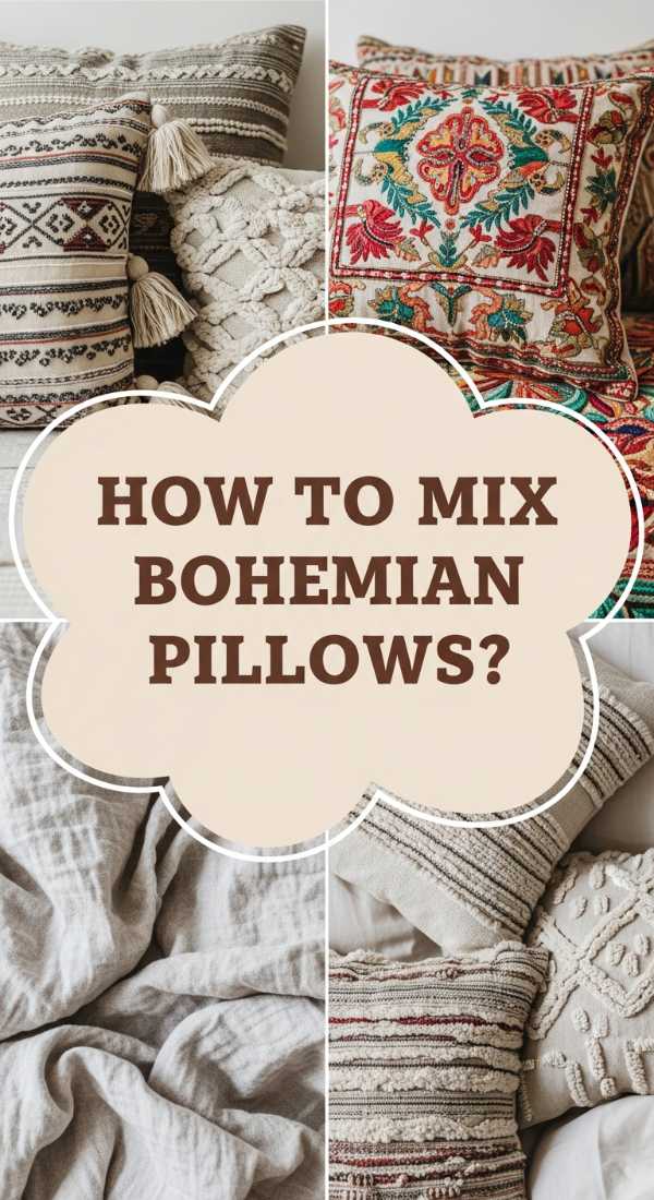 How To Arrange Bohemian Pillows For A Dreamy Bed Aesthetic 6a08218a9966a