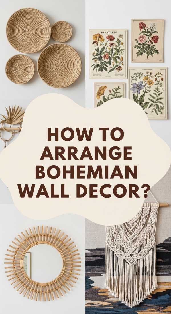 How To Arrange Bohemian Wall Decor For An Artistic Home Vibe 6a082185e4554