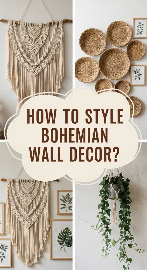 How To Arrange Bohemian Wall Decor For Artistic Expression 6a11e5f05a562
