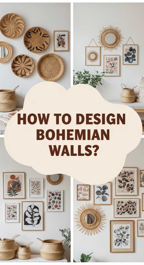 How To Arrange Bohemian Wall Decor For Artistic Flair 6a08217757dd5