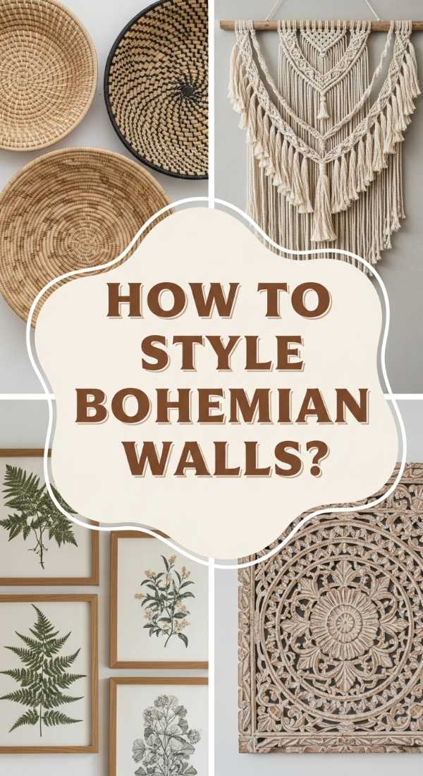 How To Arrange Bohemian Wall Decor For Artistic Flair 6a082285802ff