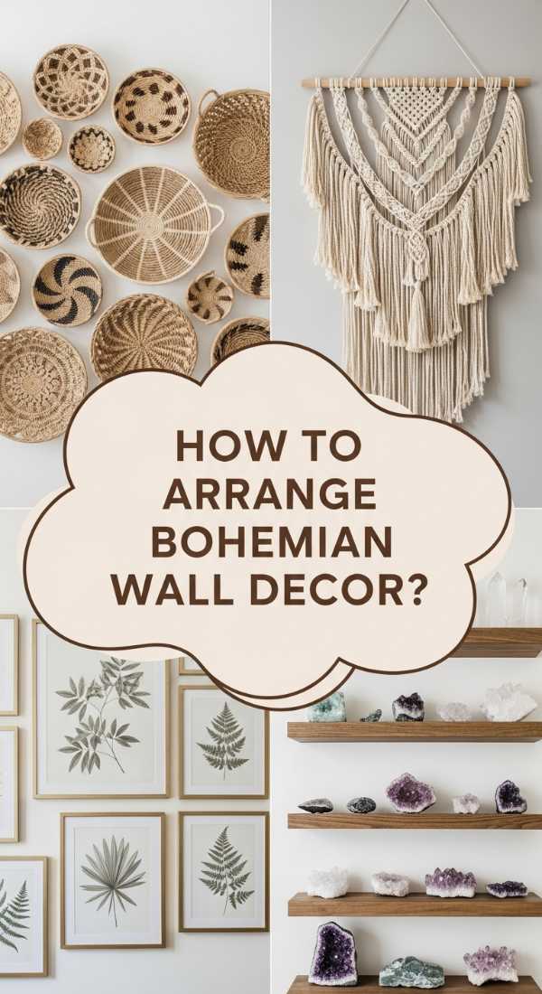 How To Arrange Bohemian Wall Decor For Artistic Soul 6a08319495948