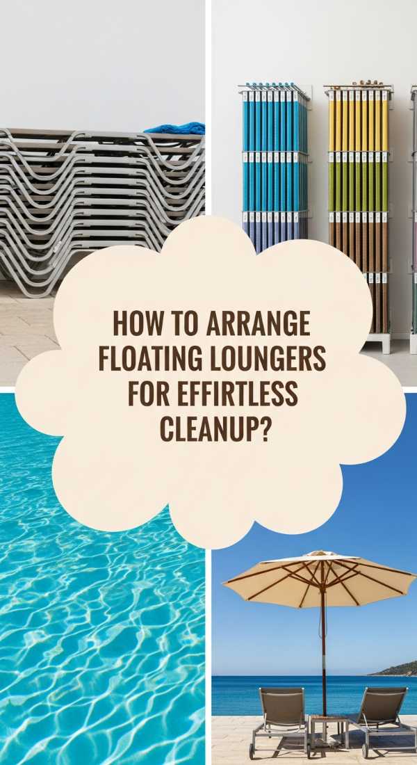 How To Arrange Floating Loungers For Effortless Cleanup 6a006ff64c277