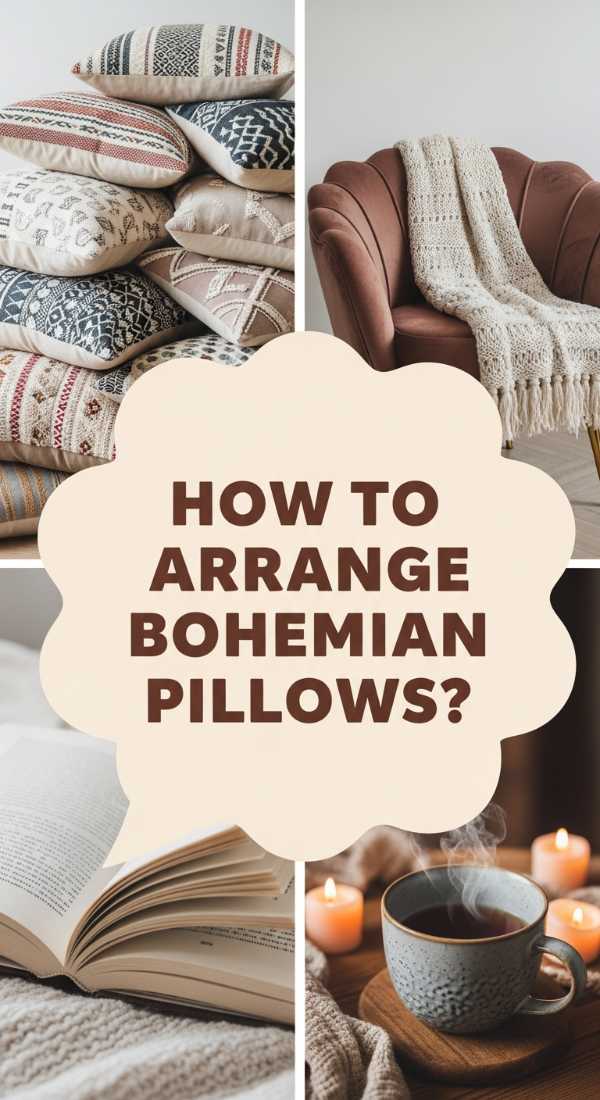 How To Arrange Plush Bohemian Pillows For A Dreamy Nook 6a083192d3f60
