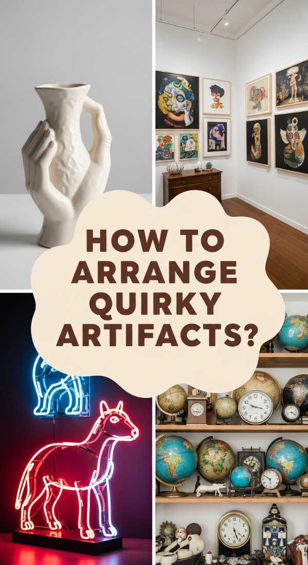 How To Arrange Quirky Home Artifacts For A Unique Conversation Starter 6a08273f03d8e