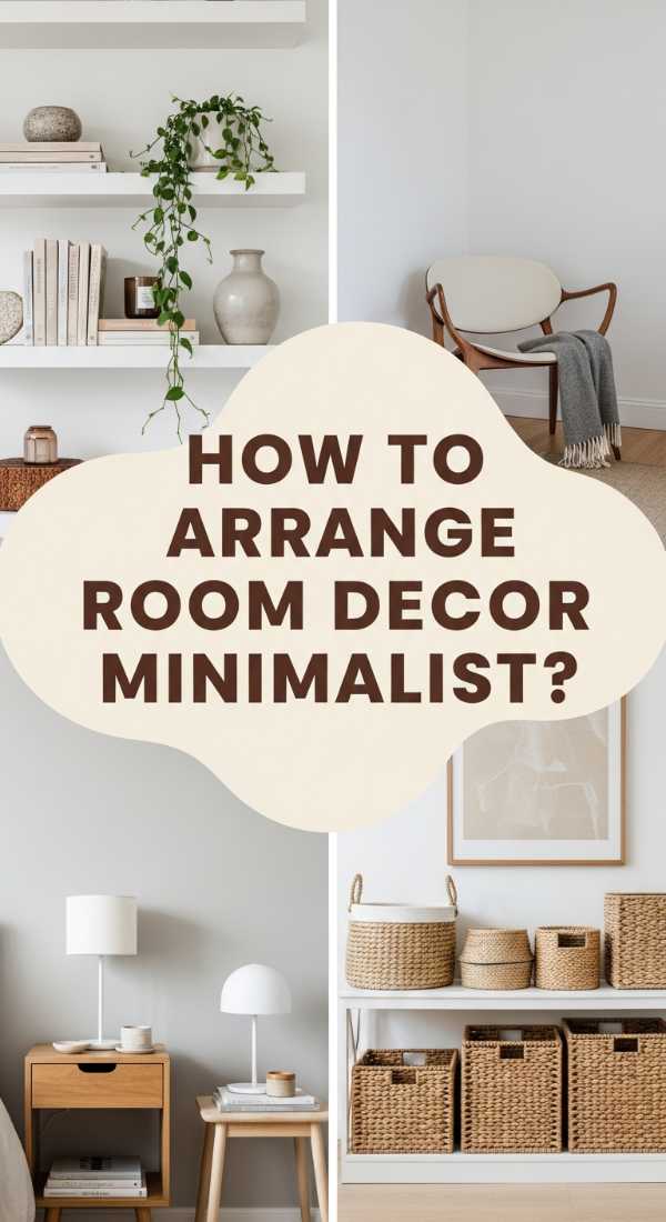 How To Arrange Room Decor Minimalist Style For Clutter Free Living 6a082f1a5ab27